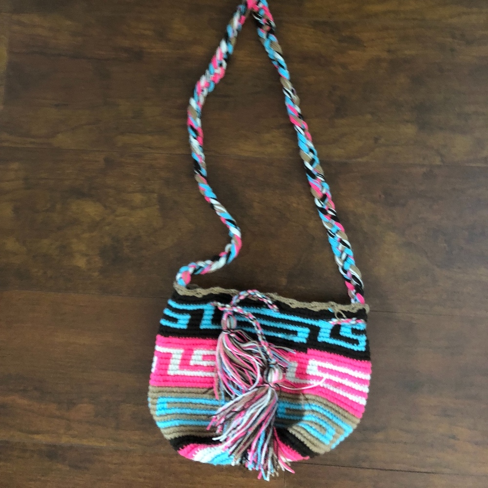 Mochila Wayuu Purse Bag Handmade in Colombia
